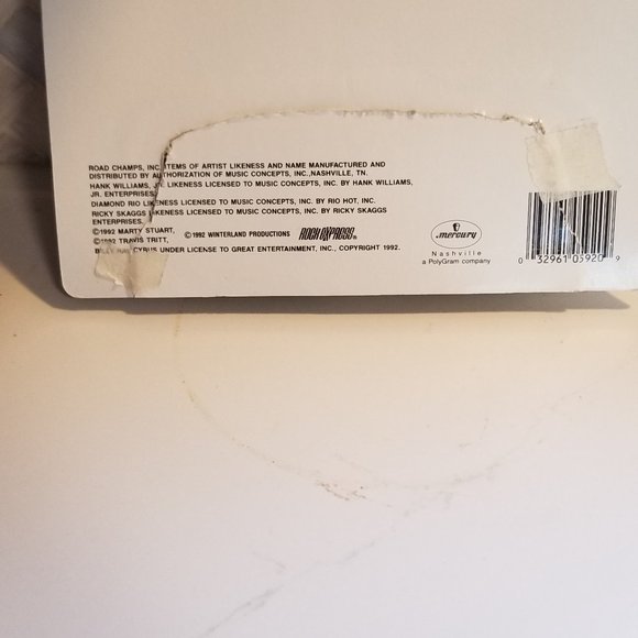 SIGNED Road Champs Country Tour Bus, Billy Ray Cyrus Vintage 1992 Die Cast Bus - Picture 4 of 6